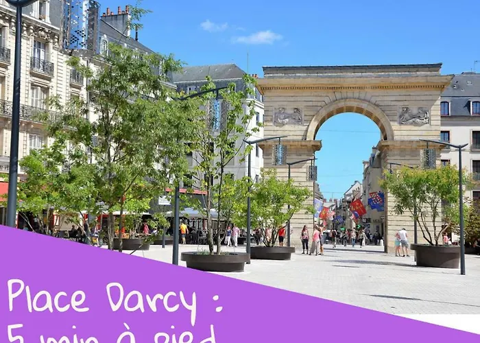 Cosy T2 38m2 - Centre-ville Dijon- Gare/darcy Apartment *