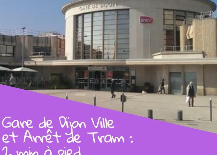 Cosy T2 38m2 - Centre-ville Dijon- Gare/darcy *